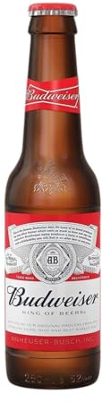 Bier 24 Einheiten Box Budweiser Kleine Flasche 25 cl