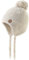 Monimo Wintermütze Kinder Warm Earflap Mädchen & Jungen Wintermütze Beanie Mix-beige 51CM