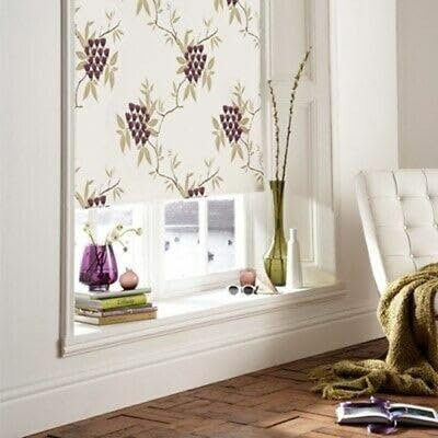 SUNLOVER Thermal Blackout Roller Blind - Violette - 60cm x 170cm