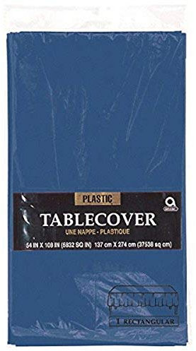 amscan International Tischdecke, Kunststoff, rechteckig, (Flagge Blau)