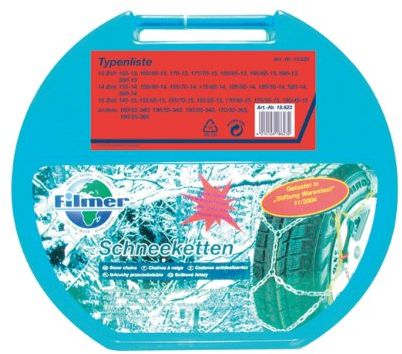 Filmer 18623 Schneekette Typ KN50, 2 Stück