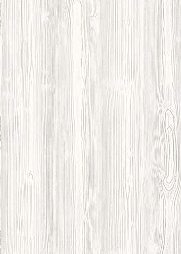 d-c-fix Pellicola Adesiva per mobili legno Quadro white effetto legno - PVC plastica vinile impermeabile decorativa per cucina, armadio, porta carta rivestimento 67,5 x 150 cm