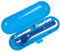 Nincha Reise-Etui für Oral B elektrische Zahnbürste - Aufbewahrungsbox für 1 Zahnbürste und 2 Bürstenköpfe (Blau)