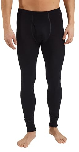 Dilling Long Johns mit Eingriff Herren Unterhosen Merino Thermo Unterwäsche für Wandern Outdoor Ski Baselayer