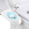 Cocoarm WC Bidet Aufsatz Intimreinigung WC Bidet Aufsatz Bidet Wasserdruck Einstellbar Kaltwasser mit Frischwasserspray und Selbstreinigender Düs Nicht Elektrischer