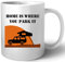 Home Is - Defender 110 - Roof Tent Keramik Tassen Mug