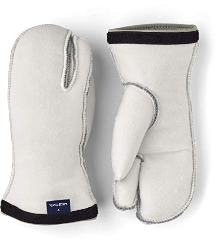 Hestra Heli Ski 3 Finger Handschuhe Damen weiß