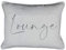 Bio Baumwoll Kissen Gentlemens Lounge 35X45cm (Mars&More, Creme)