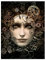 wandmotiv24 Deko Wandbild aus Acrylglas, Größe 60x45cm, Hochformat, Steam Punk, Frauen Gesicht, Zahnrad, Uhr, Technik, Fantasy, Dekoration Wohnung modern, Deko, Acryl, Wanddeko Schlafzimmer M0103