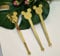20 Stück Mickey Mouse Acryl Getränkrührer, Cocktail-Getränke, Rührstäbchen, Maus-Thema, Party-Dekorationen, Rührstab, Geburtstag, Tischdekoration, Kinder-Party-Zubehör (goldener Spiegel)