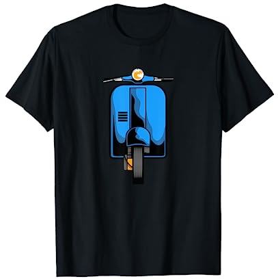 Motorroller Mofa Moped Scooter Rollerfahrer - Roller T-Shirt