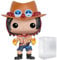 POP One Piece - Portgas D. Ace Funko Pop! Vinyl Figure (Bundled with Compatible Pop Box Protector Case) Multicolor 3.75 inches