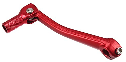 Motoforti 11mm Folding Gear Shifter Shift Lever CNC Aluminum Alloy for Honda CRF50 CRF70 CT70 XR50 XR70 Z50R 50cc-250cc Pit Dirt ATV Motorcycle Red
