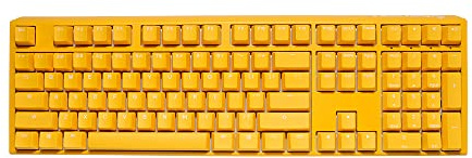 Ducky One 3 Yellow Gaming Tastatur, RGB LED - MX-Blue (US)