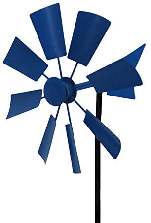 Voiakiu Moulin à Vent extérieur pour Cour - Moulin à Jardin Moulin à Vent extérieur Moderne en Fer,Wind Spinner Décoration Jardin d'arrière-Cour Girouette