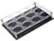 predolo Vassoio per Bicchieri, Portatazze in Acrilico Con 12 Buche per Tazze Da Caffè Portabicchieri per Acqua Fori Rotondi, Dispenser Di Cocktail a Appoggio per Bar Da Casa, 33 * 33 * 5.5 Cm