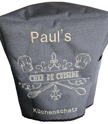 Abdeckhaube*Schutzhaube*Husse* Thermomix TM5, TM6 *Chef de Cuisine* Anthrazit