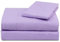 CHELY INTERMARKET Juego Sábanas 3 Piezas 135x190 200cm Violeta Sábana Bajera Ajustable Encimera Funda Almohada Cama Individual Suave Algodón Transpirable Cómodas Lavables Hogar Verano Invierno