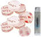 CANOPUS Dual Lock SJ3560 Wasserfest 16 Stück (19 mm - Dia), 5X stärker als Flauschband und Hakenband, Klebepads Druckverschluss-System, Transparent