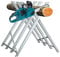 Izrielar Chevalet de sciage pliable - 81 x 80 x 80 cm - Pour travaux de scie à bois - Charge maximale : 150 kg