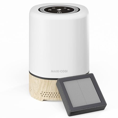 Maxi-Cosi Clean 3-in-1 Air Purifier HEPA (H13), Air Purifier Filters (3x) Bundle - Air Filter for Allergies + Easy Replacement Filters, Removes 99.97% of Dust & Allergens, White