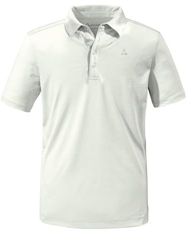 Schöffel Herren CIRC Polo Shirt Tauron M, kreislauffähiges Wandershirt, schnell trocknendes, leichtes Poloshirt mit fast 100 % Recyclingfähigkeit, gray violet, 52