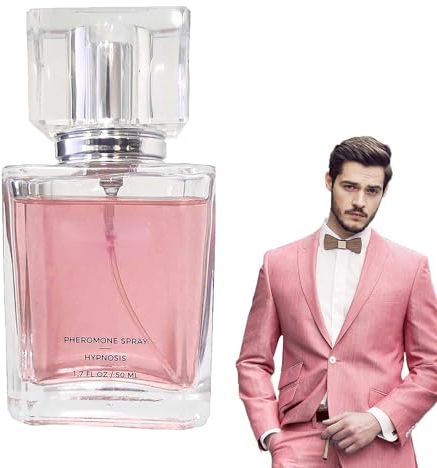 Long Lasting Romantic Charm Toilette for Men, Long Lasting Toilette for Men, Fragrances for Men. (Pink)