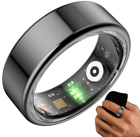 Generic smart ring women men, fitness tracker ring, sleep tracker ring, Waterproof health ring Tracker for Sports, Activity Tracker, Heart Rate Monitor, Sleep Recorder Activity Reminder