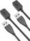 Yaekea 2 Piezas Cargador Compatible con Samsung Galaxy Fit 3 Cable USB Magnético de Carga Rápida para Samsung Galaxy Fit 3 Fitness Tracker(SM-R390) Cargador de Repuesto Fitbit 3.3ft/100cm