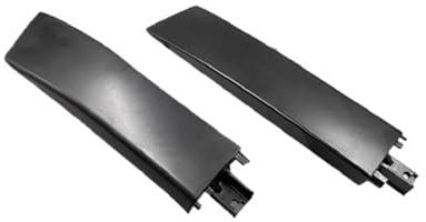 JUNOOS Dachträger-Querstangen Für Suzuki Für Grand Vitara 2009 2010 2011 2012 2013 Autodachträgerschienen-Endkappe Autozubehör Dachträger Gepackträger(Black Front)