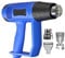 2000W Heat Gun, 230V Hot Air Gun with 3 Nozzles, Dual Temperature Settings 300℃~600℃ and Overload Protection Heat Gun Tool Kit for Crafts, Shrink, Wrapping, Paint