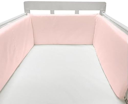 GYCF Baby Krippen Stoßstangen krippenumrandung Kinderbett Stoßfänger Nestchen Bettschutz Babybett Umrandung Gitterbett Kopfschutz Bettumrandung Stoßfänger,A31,250x30CM