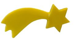 Stern für Krippe Stall Weihnachtskrippe - Stern von Bethlehem 7cm