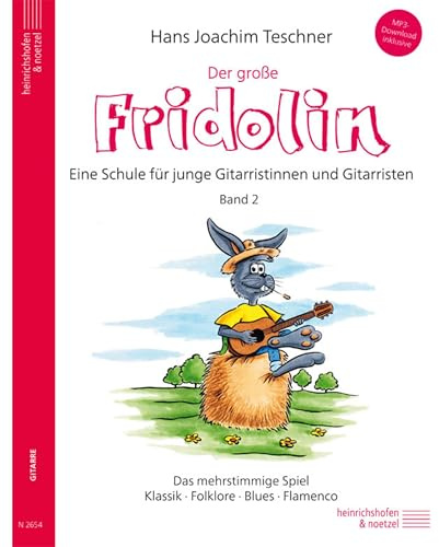 Heinrichshofen Fridolins Gitarrenschule Band 2 - Schulwerk für Gitarre