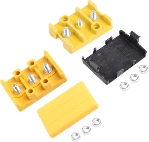 Random Electric for Bicycle Junction Storage E Bike Motor Controller Wire Connection Insulation Box Phase Battery Wire Connector, Adult Electric Bicycles Conduits(5.8cm/2.28×4.3cm/1.69×2.2cm/0.87)