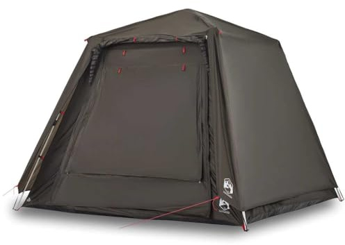 Tenda da pesca per 4 persone Quick Release con design impermeabile, ingresso con cerniera e pratico connettore elettrico per esterni
