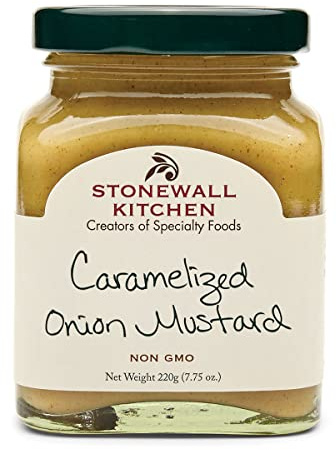 Stonewall Kitchen Caramelized Onion Mustard, 7.75 Ounces