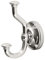 Gatco 4125 Tavern Twin Robe Hook, Polished Nickel