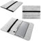 NAUC Lenovo Thinkpad Yoga 370 Tasche Hülle Filz Sleeve Case Schutzhülle Notebook Cover, Farben:Hell Grau