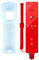 Ameego Telecomando rosso compatibile con qualsiasi versione di console Nintendo Wii e Wii U (prodotto di terze parti)