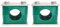 Lot de 2 colliers de serrage en plastique pour tuyau de 33,7 mm de diamètre extérieur