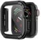 Recoppa Rugged Apple Watch Case 38mm with Screen Protector, Durable Military Grade Protective Cover for Apple Watch 3 2 1 (Black)