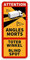 reflecto Hinweisschild ‚Angles Morts‘ | 5 Anbringungsarten zur Auswahl | mit LKW oder Bus-Motiv | Aufkleber, magnetisch, Saugnäpfe | mit Toter Winkel Blind Spot Schriftzug (Blind Spot, LKW, Aufkleber)
