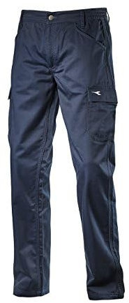 Pantalone da Lavoro Cargo Multistagione con Elastico in Vita Diadora Utility Art. Pant Level Cargo Colore Blu (EU L)