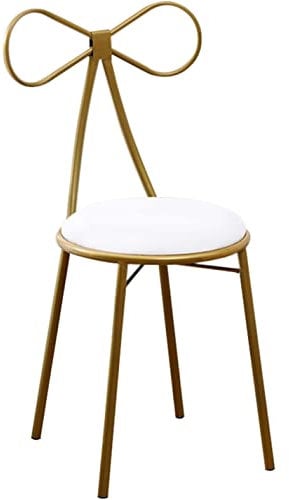 Die goldenen Sessel und die kommode, die Make-up-stühle und die Damen die Garderobe für die metallbank, der Metall-Stuhl für die Schlafzimmer,Weiß