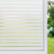 rabbitgoo Fensterfolie Streifen Sichtschutzfolie Fenster Selbstklebend Milchglasfolie Sichtschutz gestreifte Folie für Büro Anti-UV 75 x 200 cm