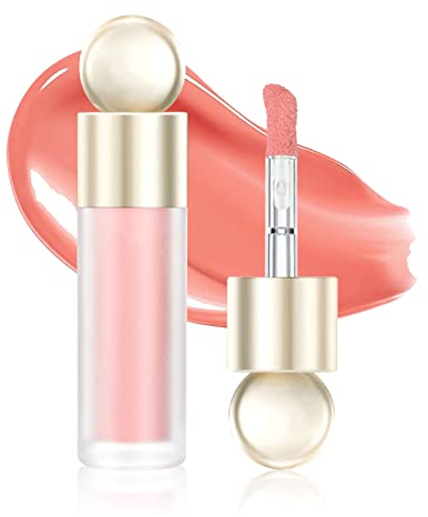 Ofanyia Liquid Blush, Soft Cream Blush Face Makeup, Moisturizing Lightweight Blendable Feel, Natural-Looking, Easy to Blend Soft Velvet Liquid Blusher for Cheek (01#)
