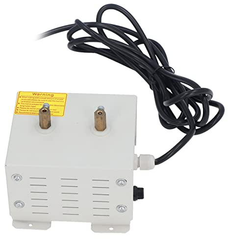 Heißmesser-Seilschneidemaschine, Schnelles Aufheizen, Glattes Schneiden, Lange Lebensdauer, Industrieller Elektrischer Seilschneider 45 W für Synthetische Stoffe (EU-Stecker 220-240V)