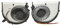 Ventilador de Refrigeración de CPU GPU Cooler Reemplazo de 4 Pines para para Aero 15 15X para Aero 14 RP64W RP65W Laptop (Ventilador de CPU y GPU)