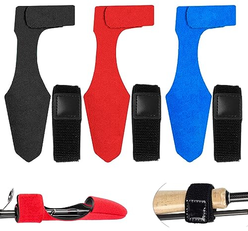 Tadipri Cintura Per Canna Da Pesca Elastica,3Pcs Cinghie Canna Da Pesca,Elastiche Per Canne Da Pesca,Custodia Protettiva Per Canna Da Pesca,Anti-Skid,Fissaggio Canna Da Pesca,Accessori Per La Pesca
